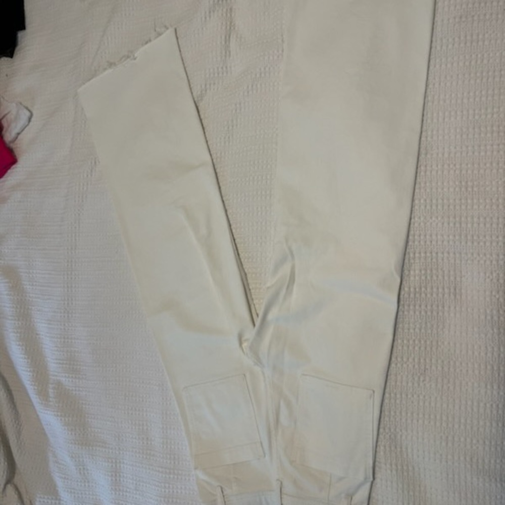 Zara Cream Wide Leg Pants